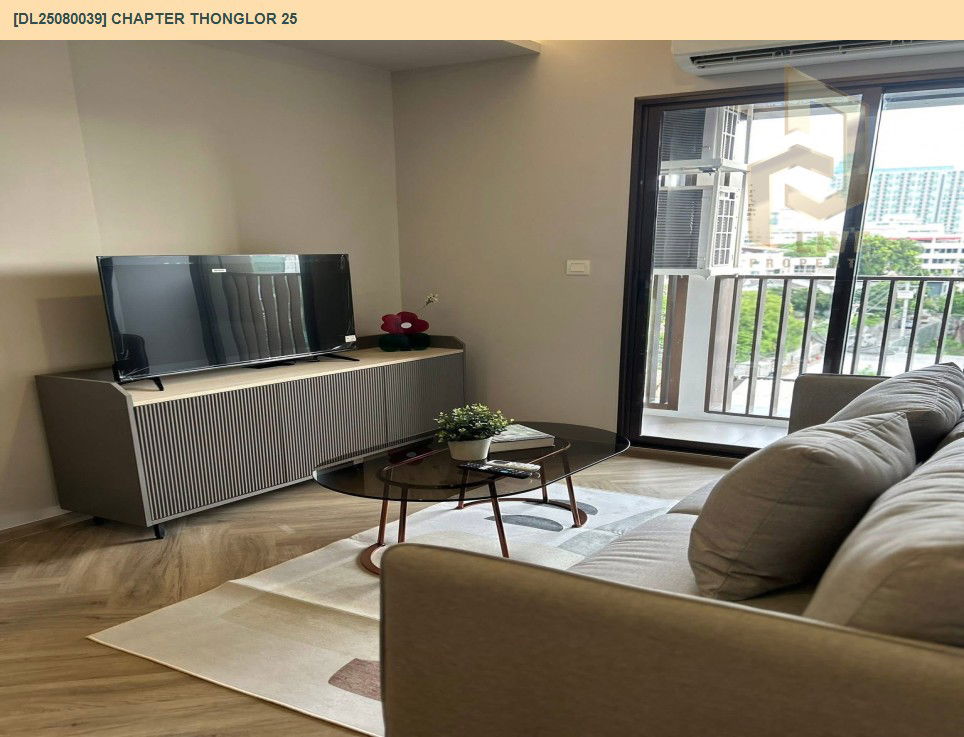 รูป MDL25080039 ให้เช่าคอนโด แชปเตอร์ ทองหล่อ 25 (Chapter Thonglor 25) ใกล้ BTS ทองหล่อ พร้อมเข้าอยู่ โทรด่วน 0638692663 LineID @655ebbvc - รูปที่ 3/8