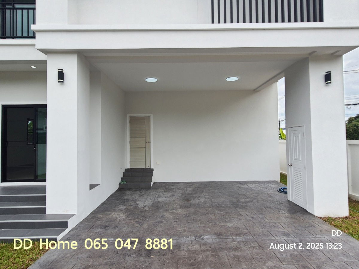 รูป DD-0316 🔥ลดราคาพิเศษ🔥 ขายบ้านสร้างใหม่ 4 ห้องนอน 3 ห้องน้ำ สันทรายหลวง ใกล้ที่ว่าการอำเภอสันทราย เชียงใหม่ - รูปที่ 3/20