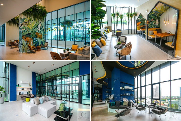 รูป อยู่จริงแบบรีสอร์ท! , 2 Bed 2 Bath ครัวปิด วิวสวย พร้อมห้องเฟอร์ครบ - รูปที่ 16/18