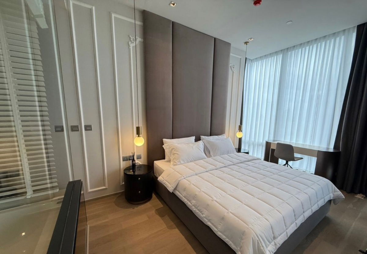 picture rent: Ashton Silom, beautiful, cheap, good location, ready to move in, near BTS Chong Nonsi. Interested? Add me on Line @841qqlnr - 1/22