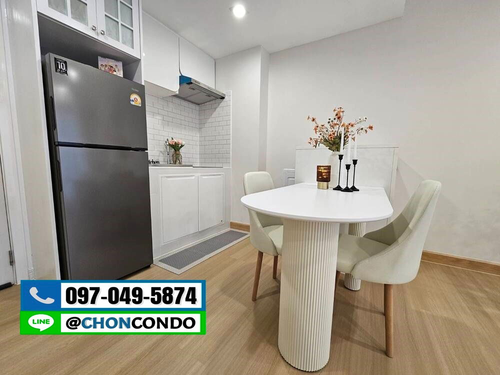 รูป Patio (พาทิโอ) บางแสน ชั้น3 ตึกA ชลบุรี---------ห้องมุม -------Tel 097-049-5874 (Line: @choncondo มี@ด้วย) - รูปที่ 3/23