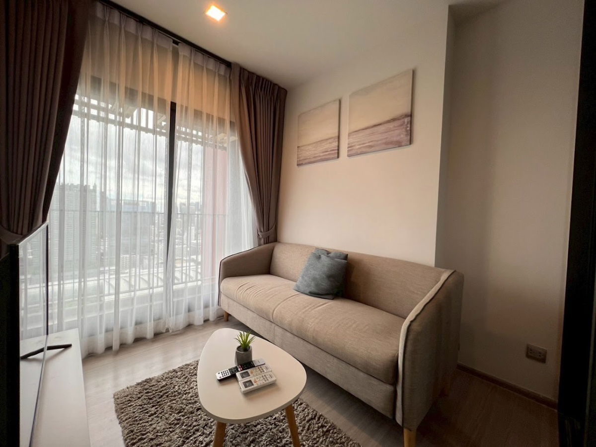 picture Fully furnished room for rent , near MRT Rama 9 - Life Asoke Hype - 1/12