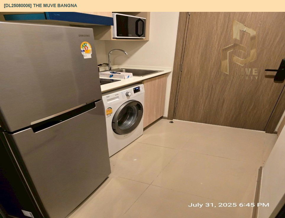 picture DL25080006 Condo for rent, THE MUVE Bangna near -, ready to move in, call urgently 0656133286 LineID @534wlwof - 7/9