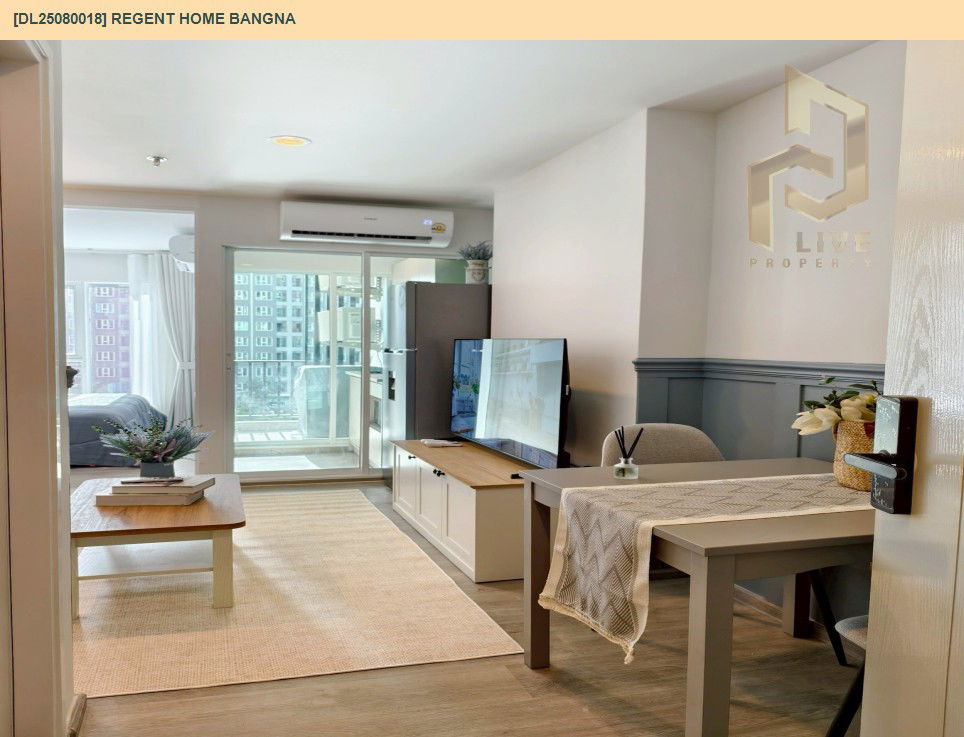 รูป DL25080018 ให้เช่าคอนโด รีเจ้นท์ โฮม บางนา (Regent home bangna) ใกล้ BTS บางนา พร้อมเข้าอยู่ โทรด่วน 0638692663 LineID @655ebbvc - รูปที่ 7/19