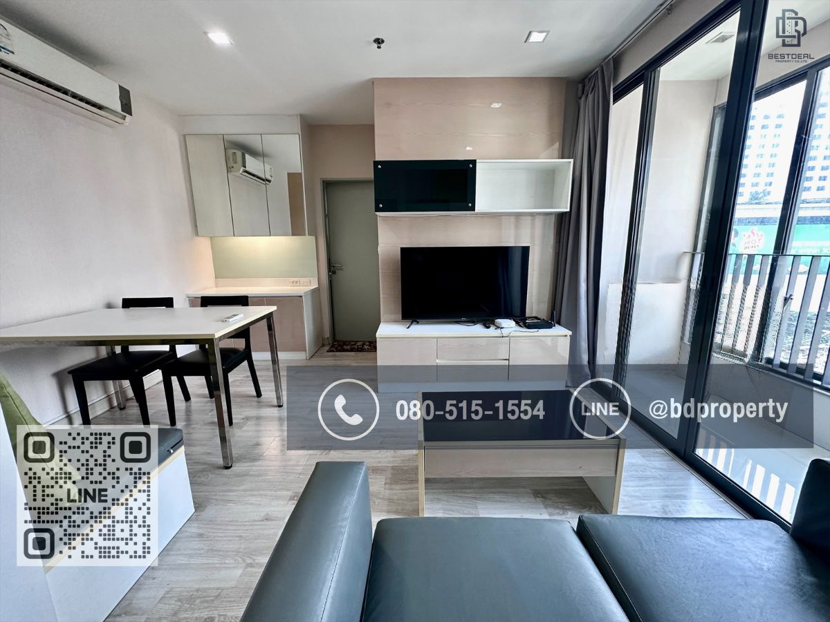 รูป Bestdeal ให้เช่า “IDEO MOBI RAMA 9” ขนาด 2 ห้องนอน Fully Furnished   ราคา 23,000 บาท/เดือน ใกล้MRTและเซ็นทรัลพระราม 9 เพียง 80 ม. - รูปที่ 7/12