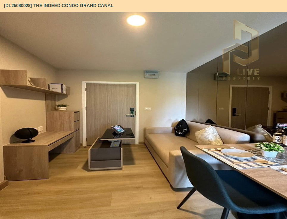 picture DL25080028 Condo for rent, The Indeed Condo Grand Canal near -, ready to move in, call urgently 0656133286 LineID @534wlwof - 2/9