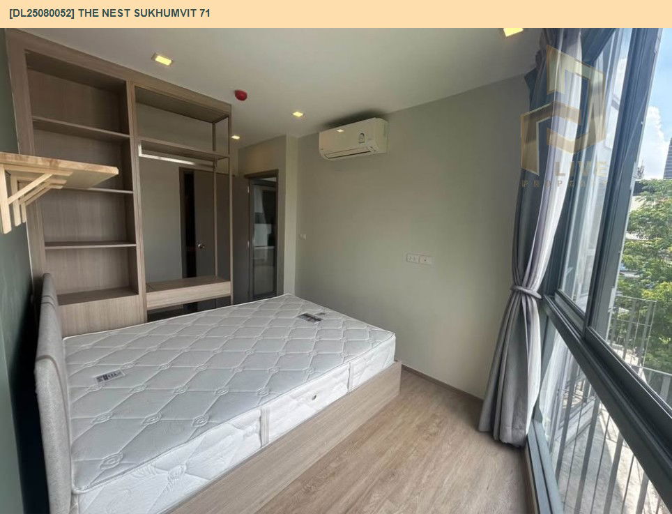 picture MDL25080052 Condo for rent, The Nest Sukhumvit 71 near BTS Phra Khanong, ready to move in, call urgently 0656133286 LineID @655ebbvc - 3/12