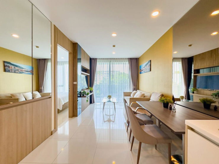 รูป เอดะ ริเวียร่า วงศ์อมาตย์ คอนโด -วิวสระ - รูปที่ 4/20