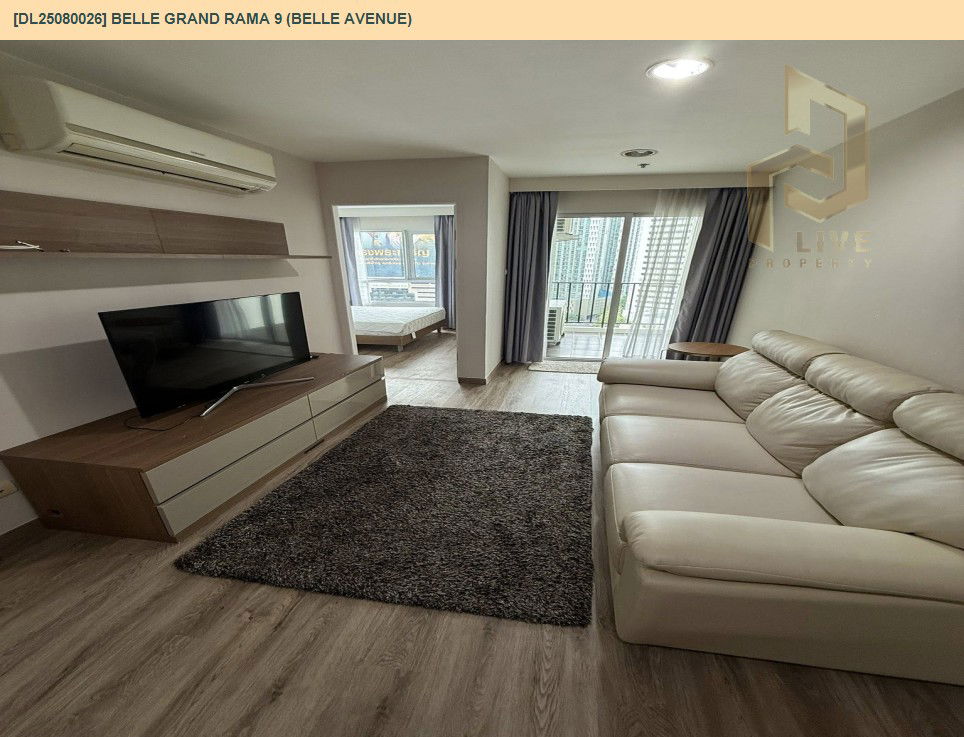 picture DL25080026 Condo for rent, Belle Grand Rama 9 (Belle Avenue) near MRT พระราม 9, ready to move in, call urgently 0656133286 LineID @655ebbvc - 10/13