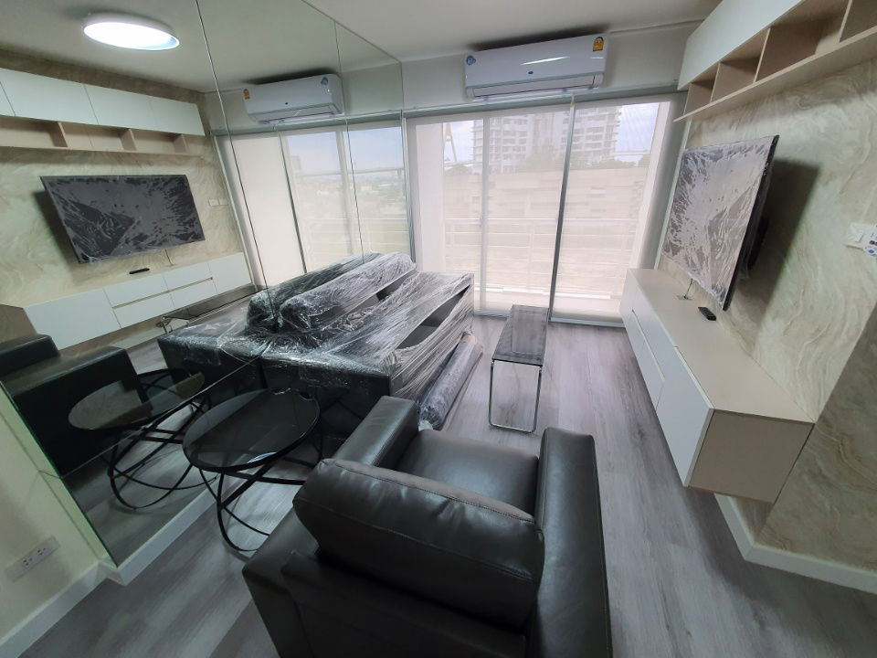 รูป ขายห้องรีโนเวท+ตกแต่งใหม่ พร้อมผู้เช่า (ผลตอบแทน 9.12% ต่อปี) เอส.วี.ซิตี้ คอนโด พระราม 3 ขนาด 2 ห้องนอน 65 ตรม. ชั้น 8 วิวแม่น้ำ+สะพานแขวน  - รูปที่ 2/35