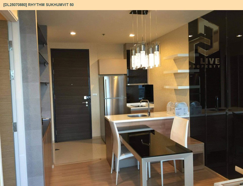 รูป MDL25070880 ให้เช่าคอนโด ริทึ่ม สุขุมวิท 50 (Rhythm Sukhumvit 50) ใกล้ BTS อ่อนนุช พร้อมเข้าอยู่ โทรด่วน 0638692663 LineID @534wlwof - รูปที่ 5/9