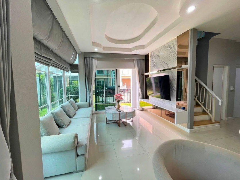 picture Single house for rent, Grandio Ramintra - Wongwaen, ready to move in, HK0010 - 2/15