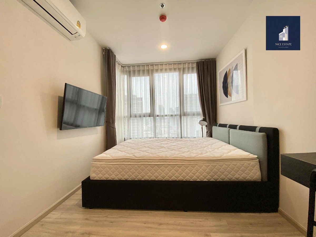 รูป XT Huaikhwang 75m. MRT Huaikhwang 1Bedroom + walk in closet 👚👗👙 Take city view - รูปที่ 3/7
