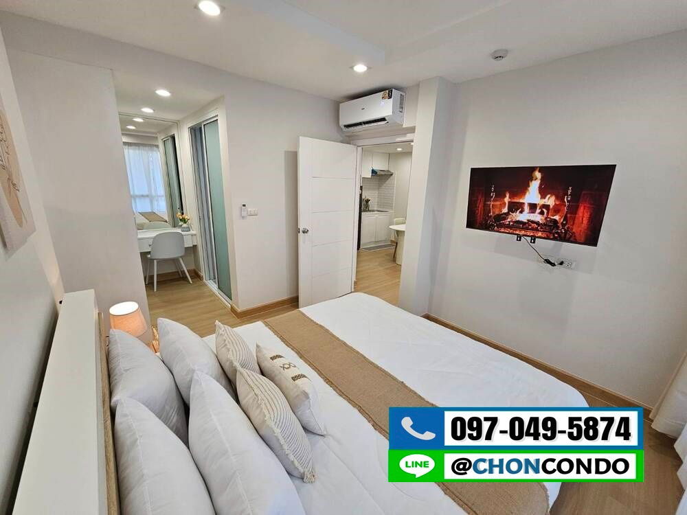 รูป Patio (พาทิโอ) บางแสน ชั้น3 ตึกA ชลบุรี---------ห้องมุม -------Tel 097-049-5874 (Line: @choncondo มี@ด้วย) - รูปที่ 13/23