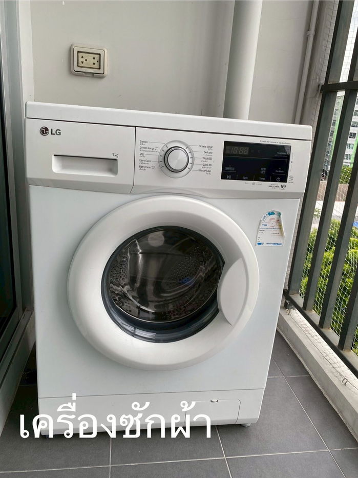 รูป ให้เช่าHappy Condo Donmuang ตึกD ชั้น6 เฟอร์ครบ พร้อมเครื่องซักผ้า - รูปที่ 11/11