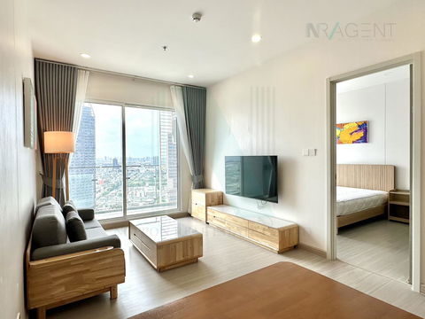For Rent Condo SUPALAI PREMIER SI PHRAYA - SAMYAN Building 1, Floor 31,1 bed room, Room size 55 sqm