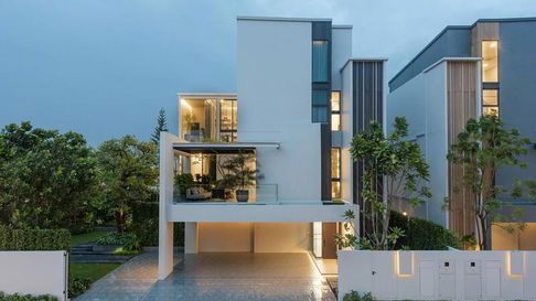 ✅ ✅ VIVE Krungthep Kreetha , Luxury House 4 ห้องนอน พร้อมเข้าอยู่ ติดต่อไลน์ @bktasset หรือโทร 095-325-8928
