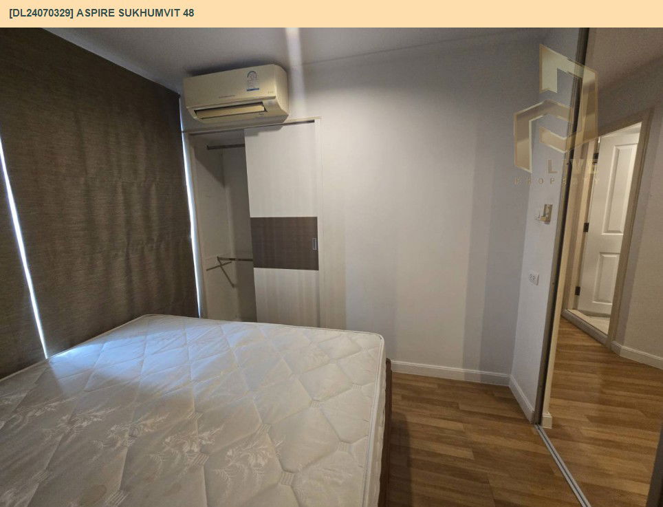 รูป DL24070329 ให้เช่าคอนโด แอสปาย สุขุมวิท 48 (Aspire Sukhumvit 48) ใกล้ BTS พระโขนง พร้อมเข้าอยู่ โทรด่วน 0638692663 LineID @534wlwof - รูปที่ 11/11