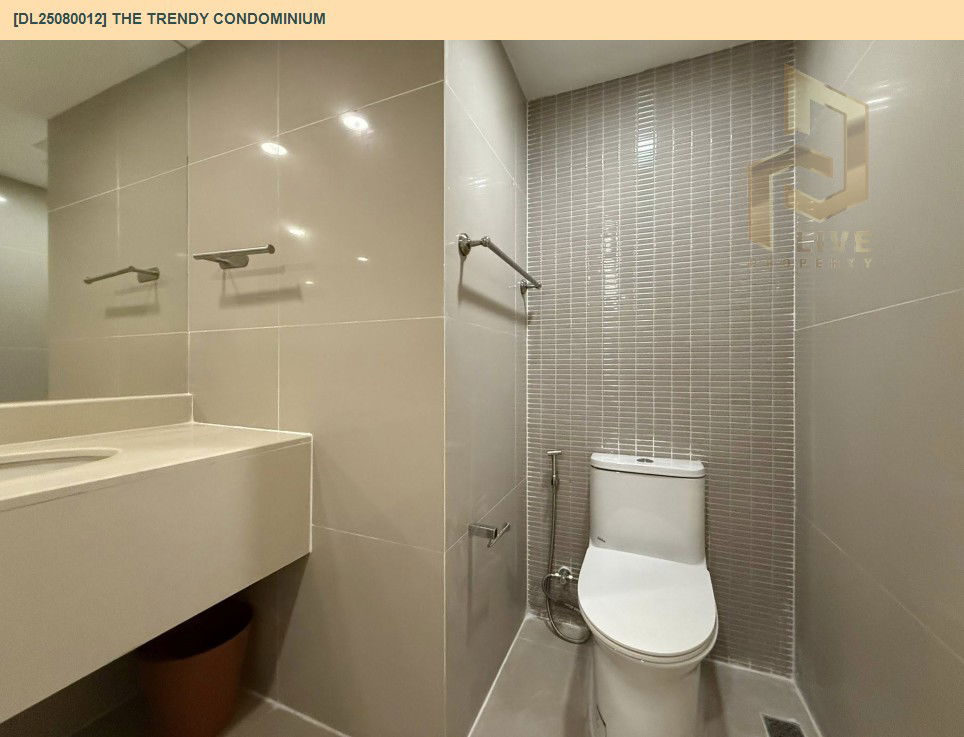 picture DL25080012 Condo for rent, The Trendy Condominium near BTS Nana, ready to move in, call urgently 0656133286 LineID @655ebbvc - 8/8