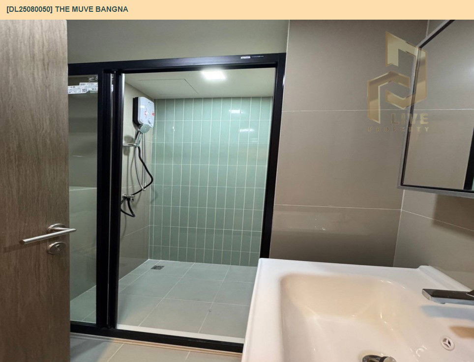 รูป DL25080050 ให้เช่าคอนโด เดอะ มูฟ บางนา (THE MUVE Bangna) ใกล้ - พร้อมเข้าอยู่ โทรด่วน 0638692663 LineID @655ebbvc - รูปที่ 6/9