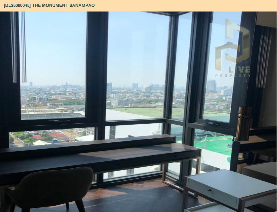 รูป MDL25080045 ให้เช่าคอนโด เดอะ โมนูเมนต์ สนามเป้า (The Monument Sanampao) ใกล้ BTS สนามเป้า พร้อมเข้าอยู่ โทรด่วน 0638692663 LineID @534wlwof - รูปที่ 8/10