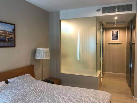 🚩 For Rent Condo THE ROOM SUKHUMVIT 21 Building 1, Floor 20,1 bed room, Room size 50.00 sqm