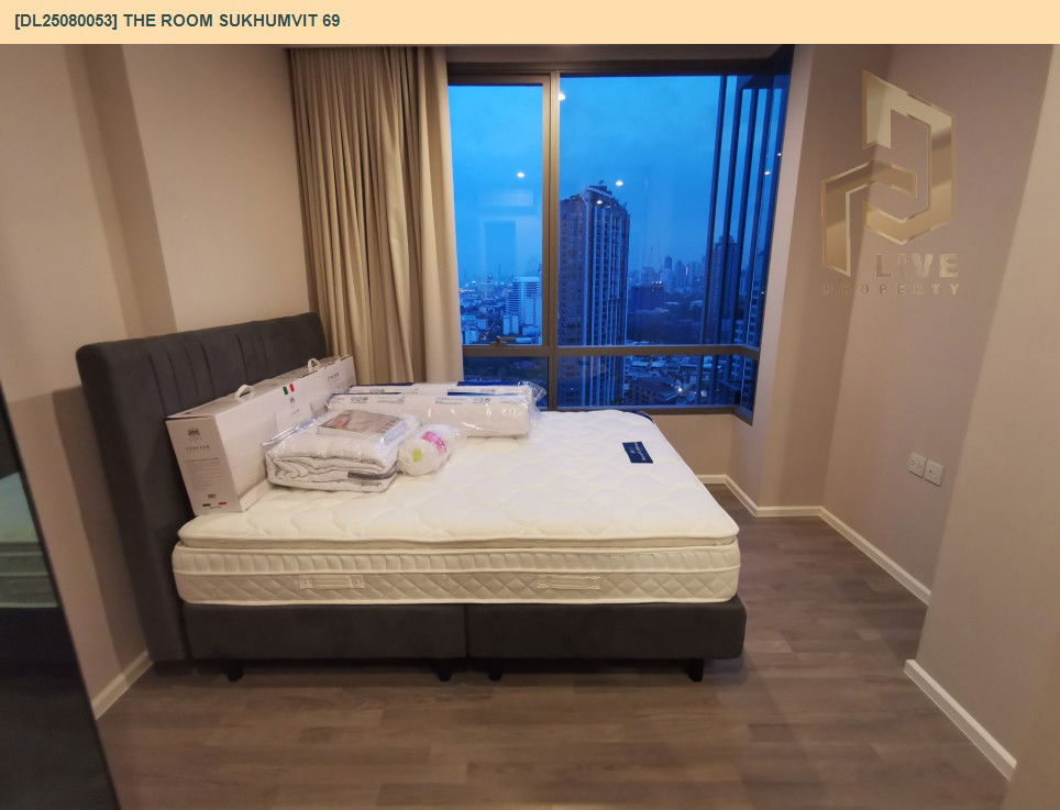 picture MDL25080053 Condo for rent, The Room Sukhumvit 69 near BTS Phra Khanong, ready to move in, call urgently 0656133286 LineID @534wlwof - 3/16