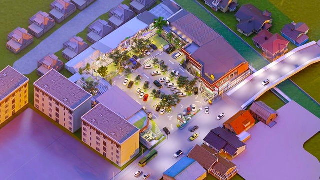 picture New mall for rent restaurant TOP MINI Supermarket for rent 1-storey 302sq.wa. 382sq.m.Wat ThungKhru - 5/8