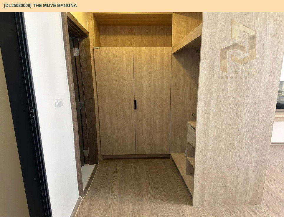 picture DL25080006 Condo for rent, THE MUVE Bangna near -, ready to move in, call urgently 0656133286 LineID @534wlwof - 6/9