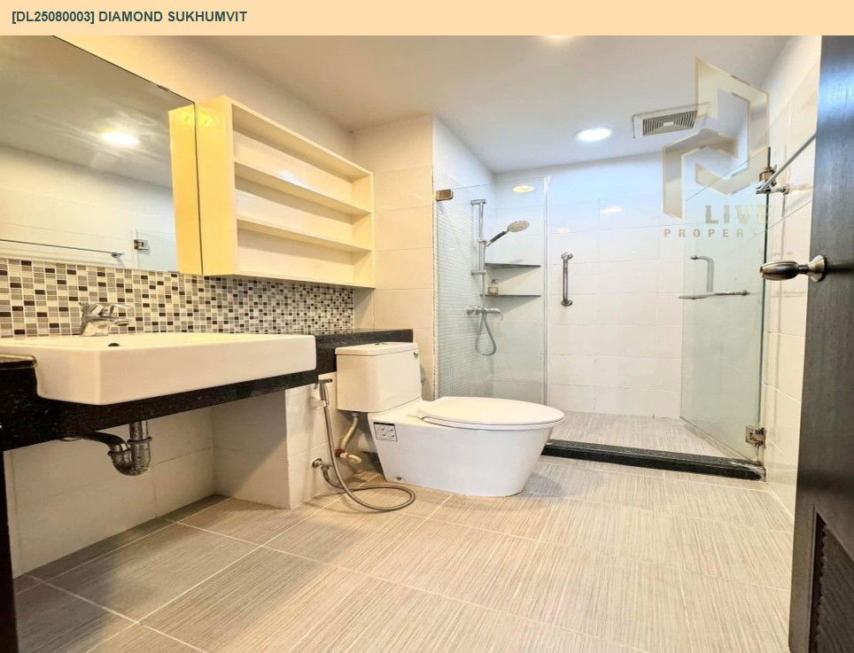 รูป MDL25080003 ให้เช่าคอนโด ไดมอนด์ สุขุมวิท (Diamond Sukhumvit) ใกล้ BTS อ่อนนุช พร้อมเข้าอยู่ โทรด่วน 0638692663 LineID @534wlwof - รูปที่ 7/10