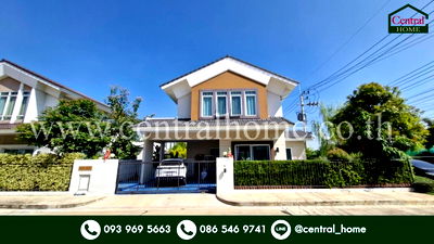 เช่าบ้านเดี่ยว ปทุมธานี : บ้านเดี่ยว เลค ฟอเรสต์ เพอร์เฟค พาร์ค ราชพฤกษ์ตัดใหม่ หลังมุม