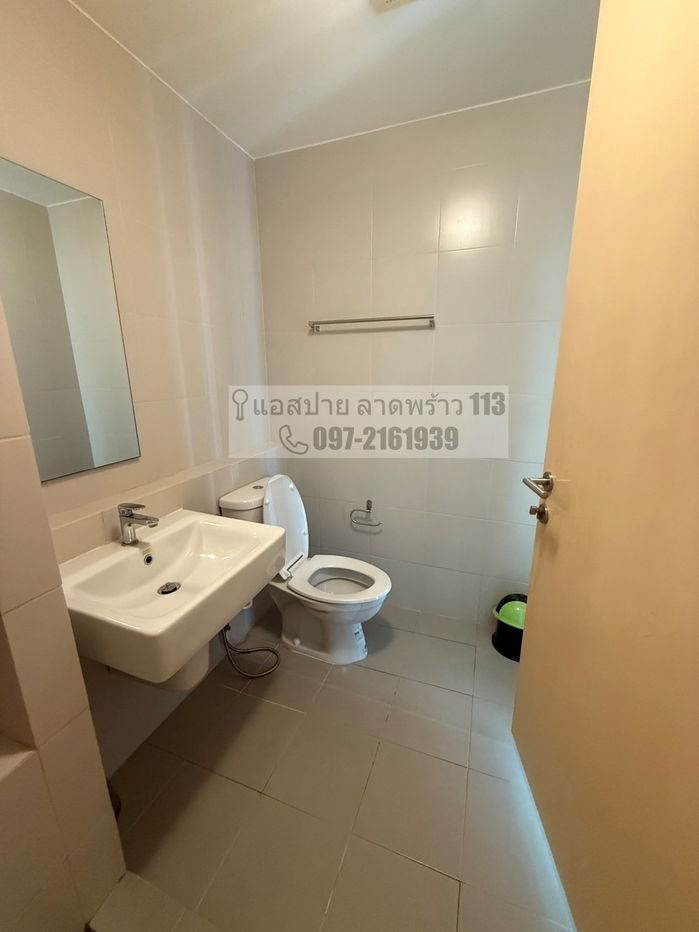 รูป ให้เช่าแอสปาย ลาดพร้าว 113 รถไฟฟ้าหน้าคอนโด พร้อมอยู่ 📞097-2161939 - รูปที่ 12/16