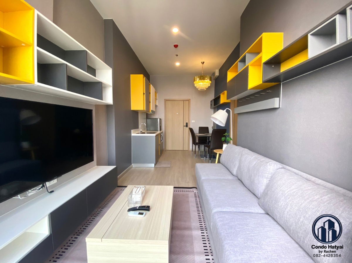 รูป ให้เช่า Plus connect hatyai ชั้น 27  ขนาด 33 ตร.ม. ตกแต่งครบ เช่า 15,000 บาท/เดือน - รูปที่ 4/27