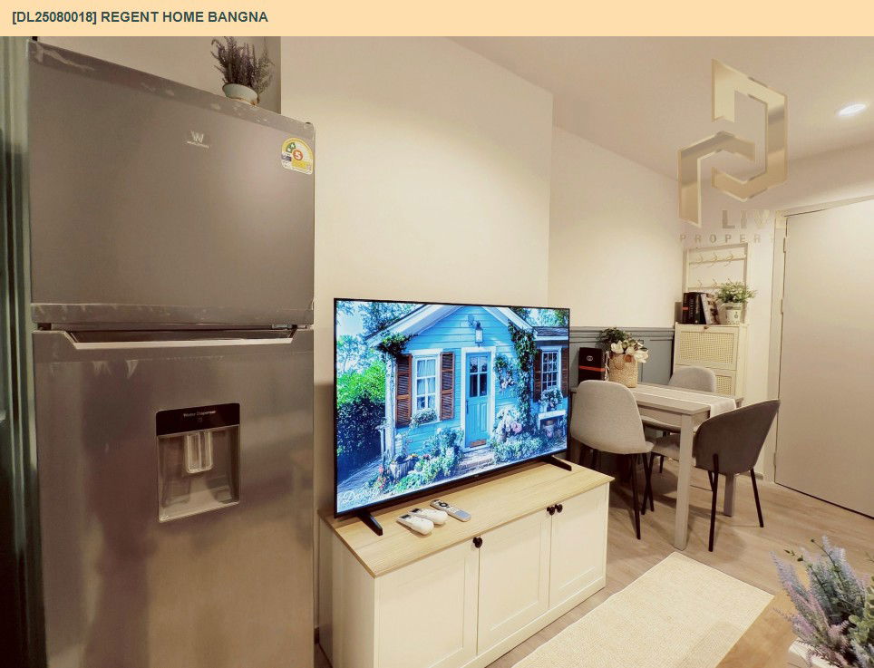 รูป DL25080018 ให้เช่าคอนโด รีเจ้นท์ โฮม บางนา (Regent home bangna) ใกล้ BTS บางนา พร้อมเข้าอยู่ โทรด่วน 0638692663 LineID @655ebbvc - รูปที่ 6/19