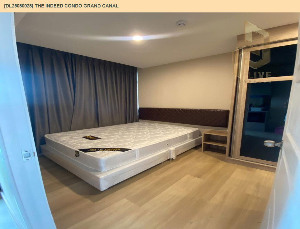 picture DL25080028 Condo for rent, The Indeed Condo Grand Canal near -, ready to move in, call urgently 0656133286 LineID @534wlwof - 3/9