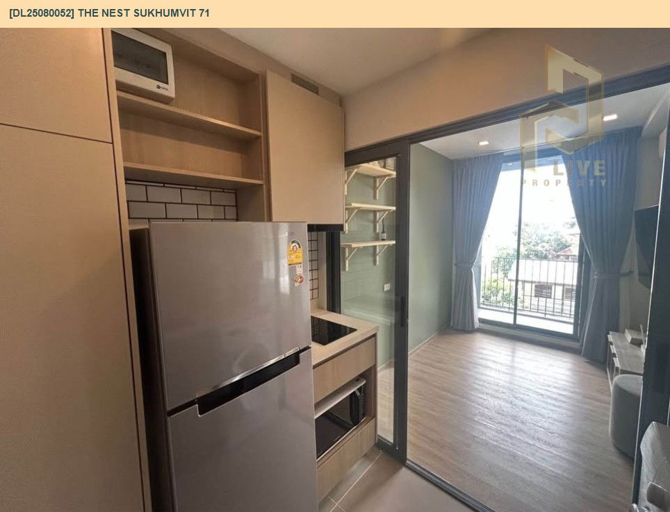 picture MDL25080052 Condo for rent, The Nest Sukhumvit 71 near BTS Phra Khanong, ready to move in, call urgently 0656133286 LineID @655ebbvc - 6/12