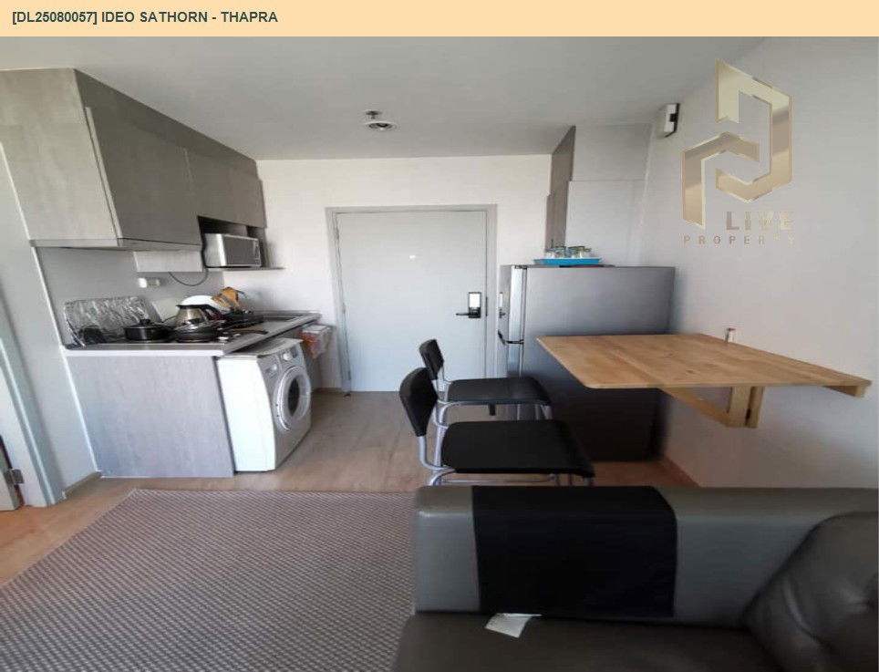 picture MDL25080057 Condo for rent, IDEO Sathorn - Thapra near BTS Pho Nimit , ready to move in, call urgently 0656133286 LineID @655ebbvc - 4/7