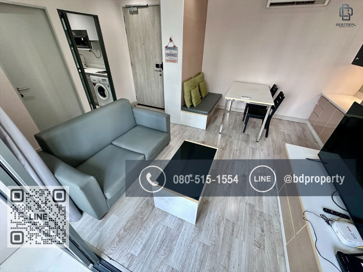 รูป Bestdeal ให้เช่า “IDEO MOBI RAMA 9” ขนาด 2 ห้องนอน Fully Furnished   ราคา 23,000 บาท/เดือน ใกล้MRTและเซ็นทรัลพระราม 9 เพียง 80 ม. - รูปที่ 3/12