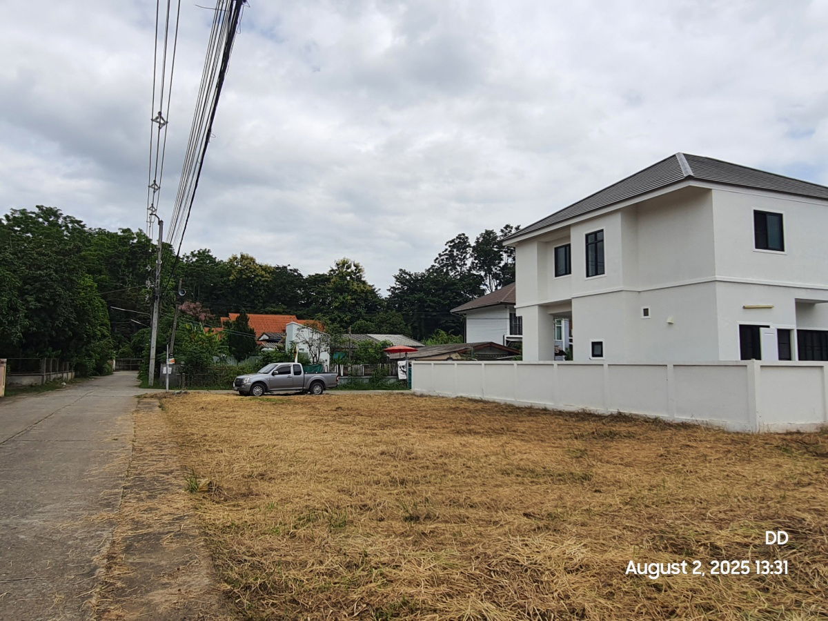 รูป DD-0316AB ขายที่ดินเปล่า 64.5ตร.วา แปลงหัวมุม และ 71ตร.วา แปลงใน โซนสันทรายหลวง - รูปที่ 6/7