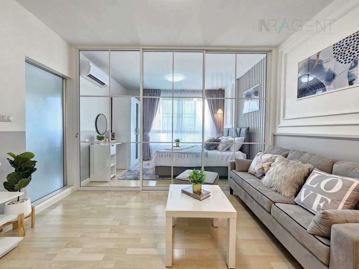 picture For Rent Condo DCONDO RAMKHAMHAENG 64 Building 1, Floor 3,1 bed room, Room size 29 sqm - 2/8