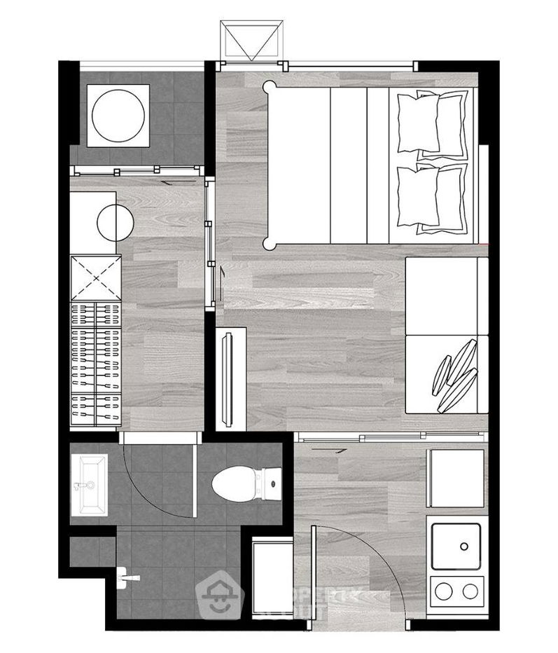 picture 1-BR Condo at The Origin Onnut in Suan Luang (ID 1490371) - 2/9