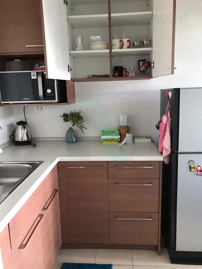 picture NR09208. For rent I-Bisa Condo RCA 1 bedroom 5th floor Building A near Bangkok Hospital. - 4/8