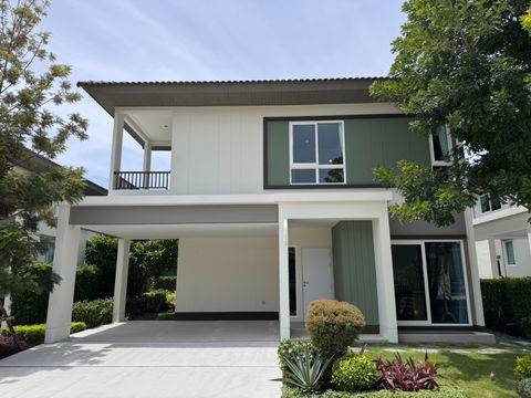 ขายบ้านเดี่ยว (บ้านตัวอย่าง) คณาสิริ บางนา โครงการพร้อมอยู่ บ้านเลขที่ 89/341