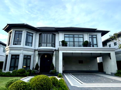 บ้านเดี่ยว นิคมอัญธานี (เจมโมโปลิส) : ขายบ้านตัวอย่าง ขนาด 495 ตร.ม. โครงการ NARASIRI BANGNA KM.10