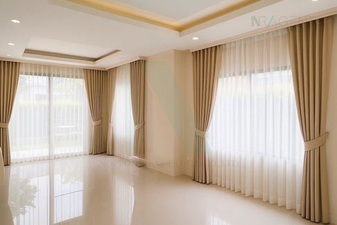 📌 For Rent 2-story House PERFECT PLACE RAMA 9-KRUNGTHEPKREETHA 4 bedroom 4 bathroom