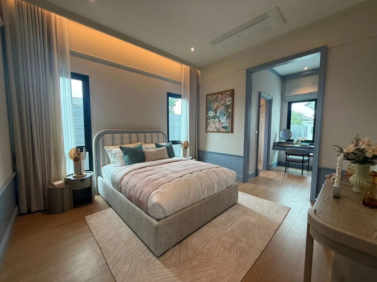 รูป ✨ขายบ้านตัวอย่างตกแต่งพร้อมเข้าอยู่ขนาด 430 ตร.ม. โครงการณริณสิริ พระราม9-กรุงเทพกรีฑา  - รูปที่ 7/10