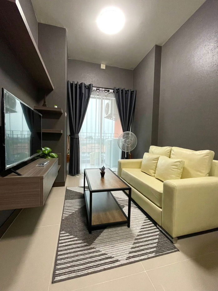 รูป P72 ให้เช่า The Rich Condo ห้องมุม ชั้น 5 - รูปที่ 5/9