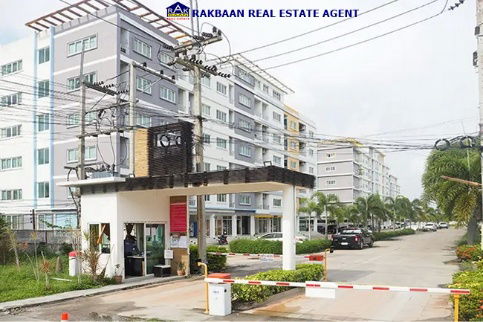 รูป ขายคอนโดน่าลงทุน แพลทินั่ม ปลวกแดง ระยอง อาคาร 1 ชั้น 3 ขนาดห้อง 26.15 ตร.ม.ราคา 6.8 แสนเท่านั้น(ค่าเช่าเดือนละ 4,100)  - รูปที่ 3/8