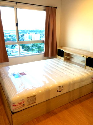 คอนโดให้เช่า : ให้เช่าคอนโด ลุมพินี เพลส ศรีนครินทร์-หัวหมาก สเตชั่น Lumpini Place Srinakarin - Huamak Station  แต่งครบ พร้อมเข้าอยู่ Line ID: @ppagent