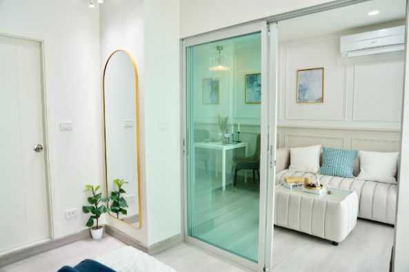 picture Condo for sale, newly renovated, very beautiful room, ready to move in, good location, best price in the project! Aspire Rama 4 (Aspire Rama 4) - 10/24
